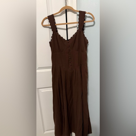 AE Sweetheart Corset Midi Dress - Picture 8 of 10